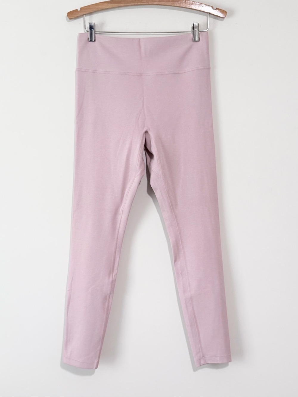 Athleta High Rise Dusty Pink Intuition Tight Cotton Leggings